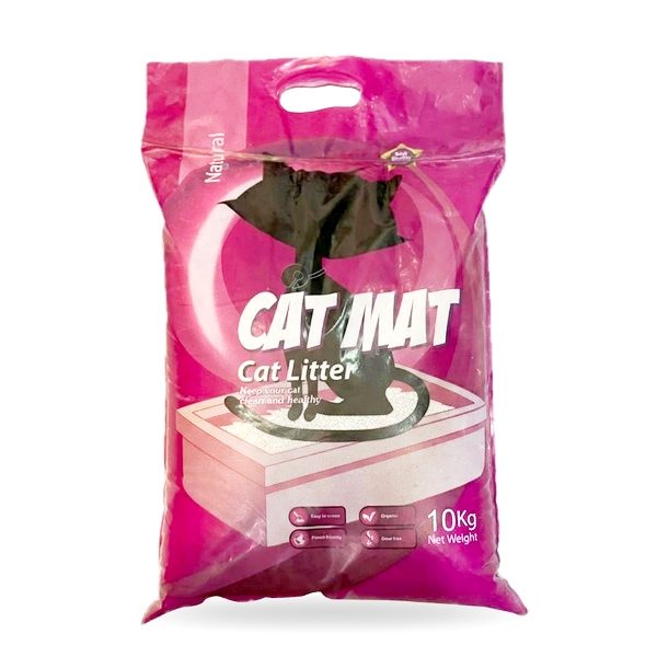 خاک گربه کت مت ساده بدون کربن وزن ۱۰ کیلوگرم _ Cat Mat no Carbon