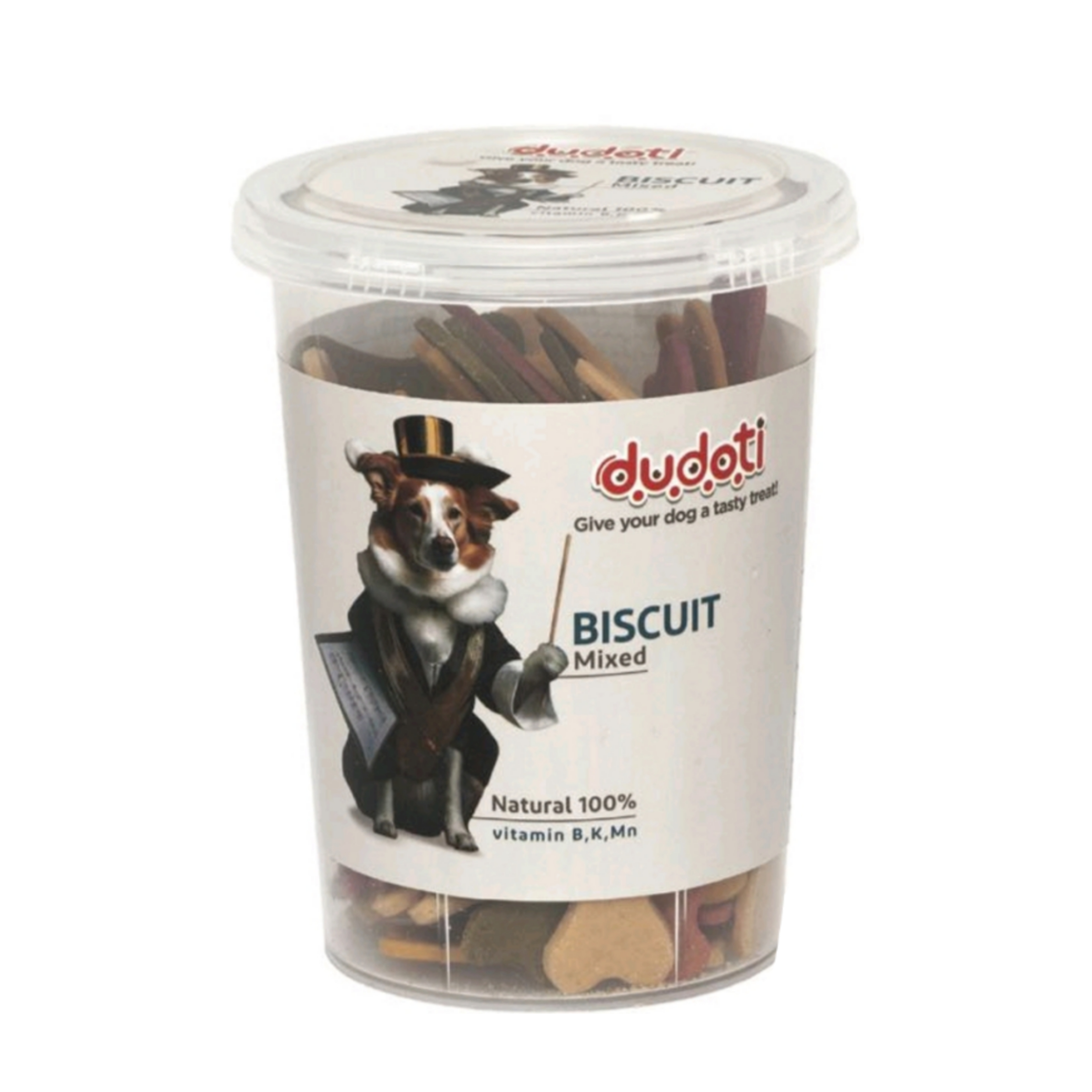 بیسکوییت تشویقی سگ دودوتی طعم میکس 150 گرم _ Dudoti Dog Biscuit